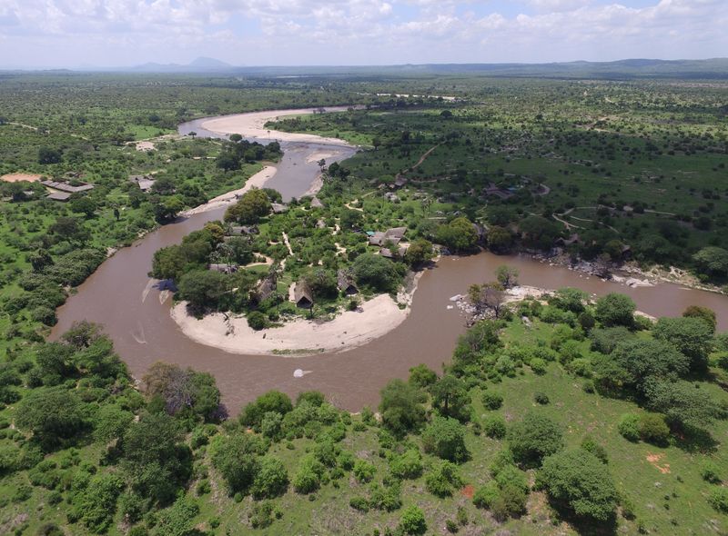 Tanzania - Ruaha NP - Mwagusi river camp