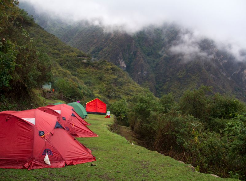 kamperen Choquequiraotrekking