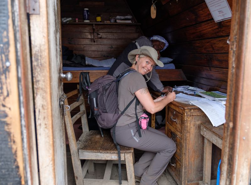 Kilimanjaro beklimming - Horombo Hut overnachten Tanzania