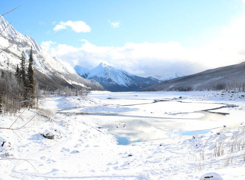 Sneeuwreis West-Canada Jasper