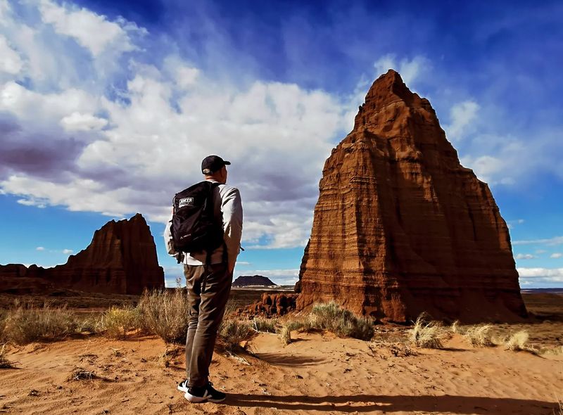 Weg van de gebaande paden in Utah