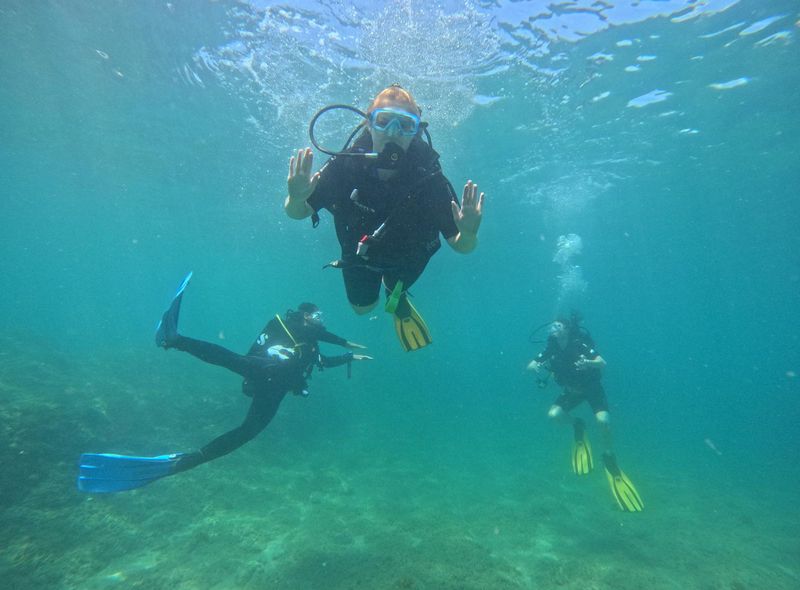 duiken op groepsreis