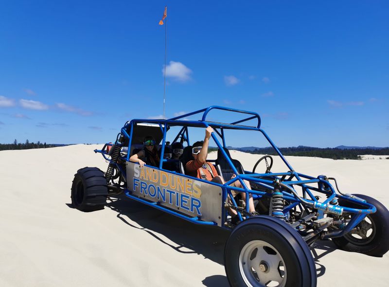 Met de sandbuggy door de Oregon Dunes