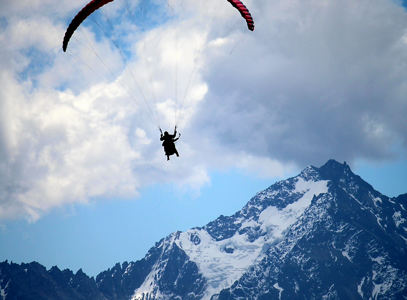 Paragliden Heilige Vallei