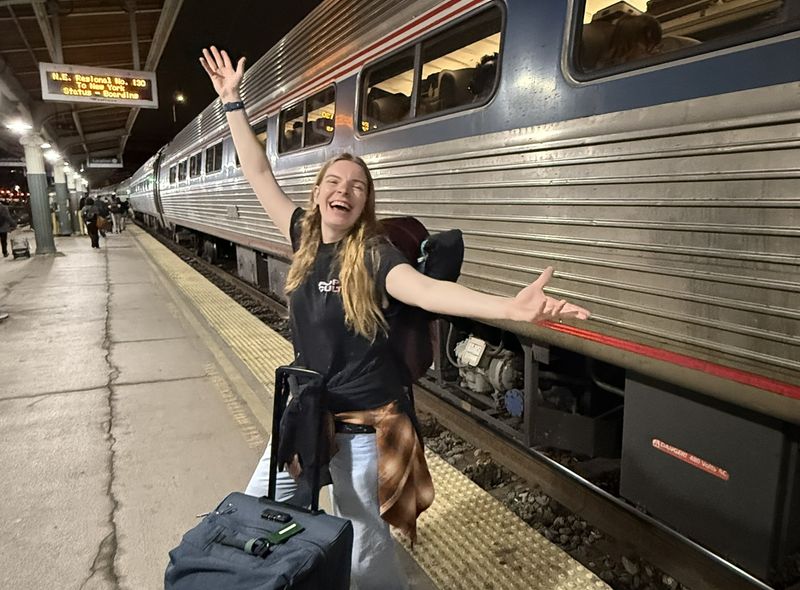 alissa met amtrak
