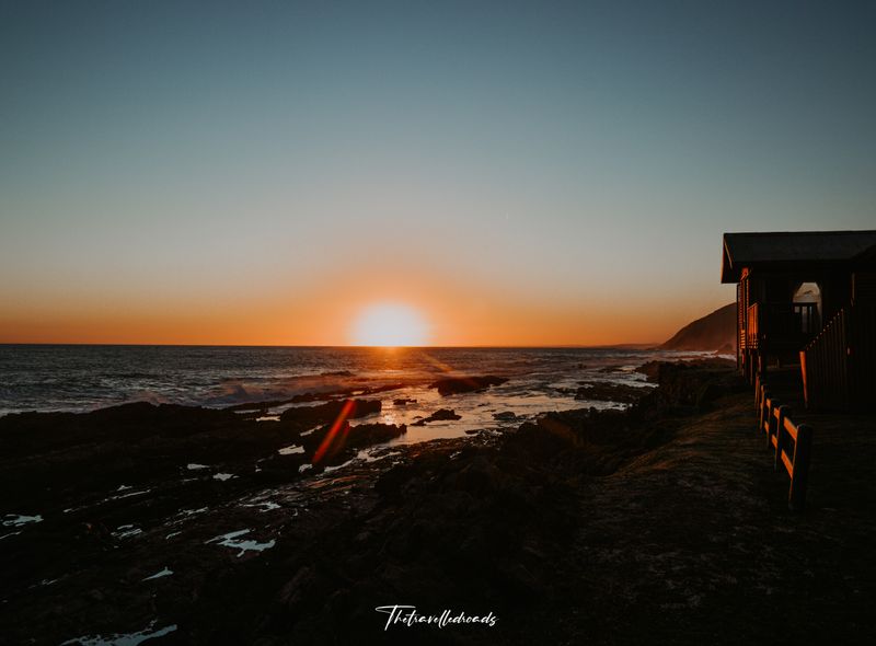 zonsondergang tsitsikamma