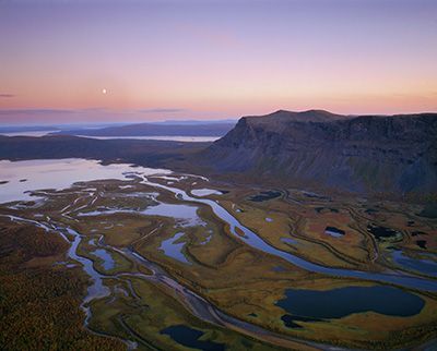 Sarek National Park Zweden