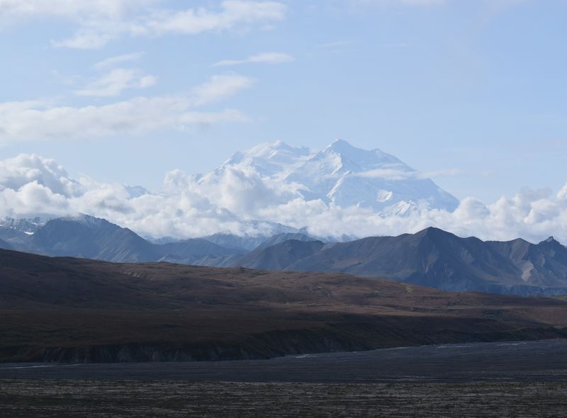 Mt. Denali in volle glorie