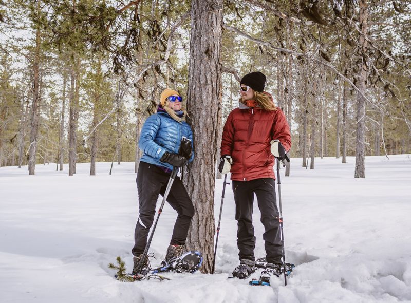 Met de ski's of op sneeuwschoenen door winterwonderland 