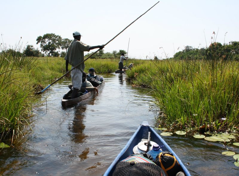 Botswana Okovango Delta kano