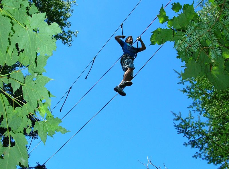 Treetop Adventure St.-Fulgence