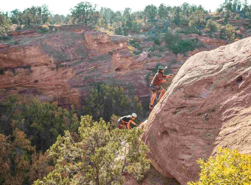 Via Ferrata op steile kloofwanden