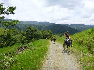 Paardrijden in Guatemala