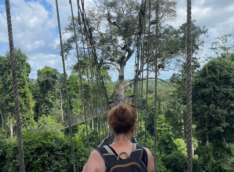 Groepsreis Ghana Kakum regenwoud Canopy Tour