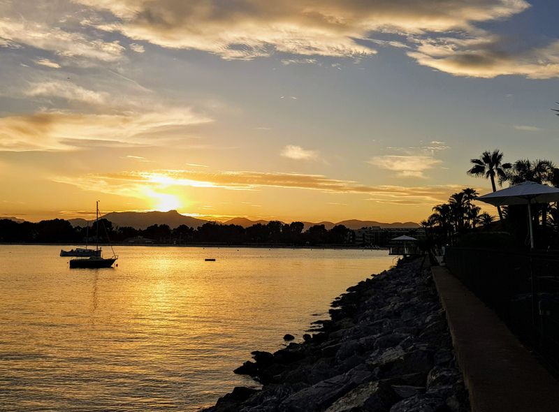 Groepsreis Mallorca zonsondergang