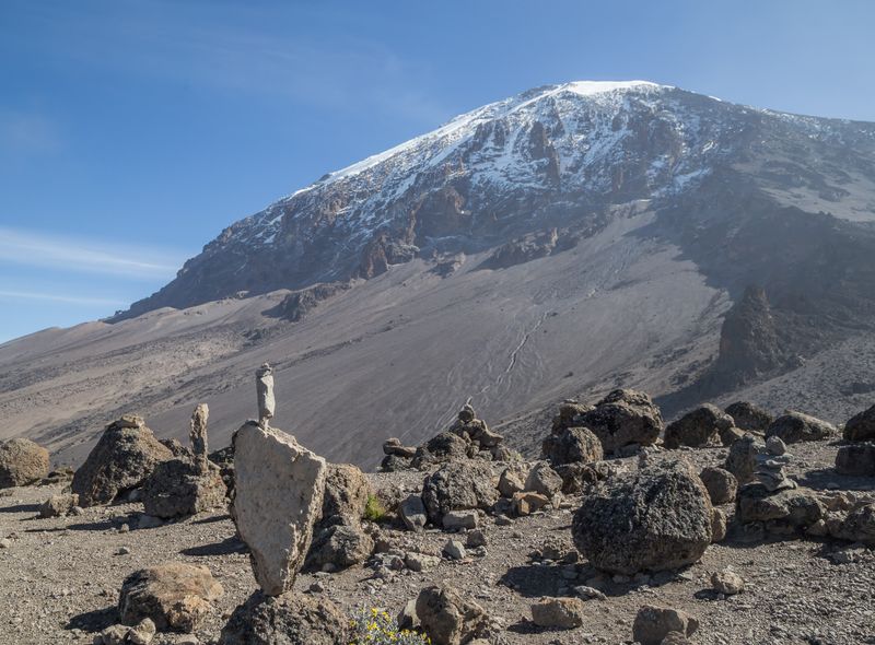 Tanzania groepsreis landschappen tijdens de beklimming van de Kilimanjaro
