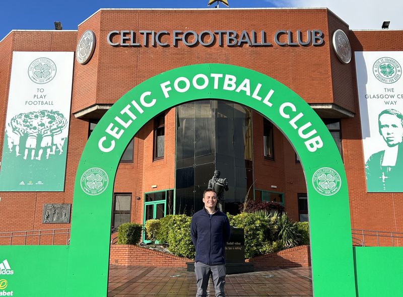 Groepsreis Schotland jongerenreis Glasgow Celtic Football Club