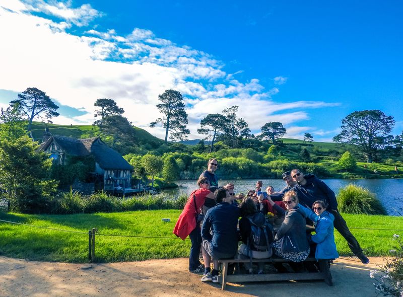 Groepsreis Nieuw-Zeeland Hobbiton