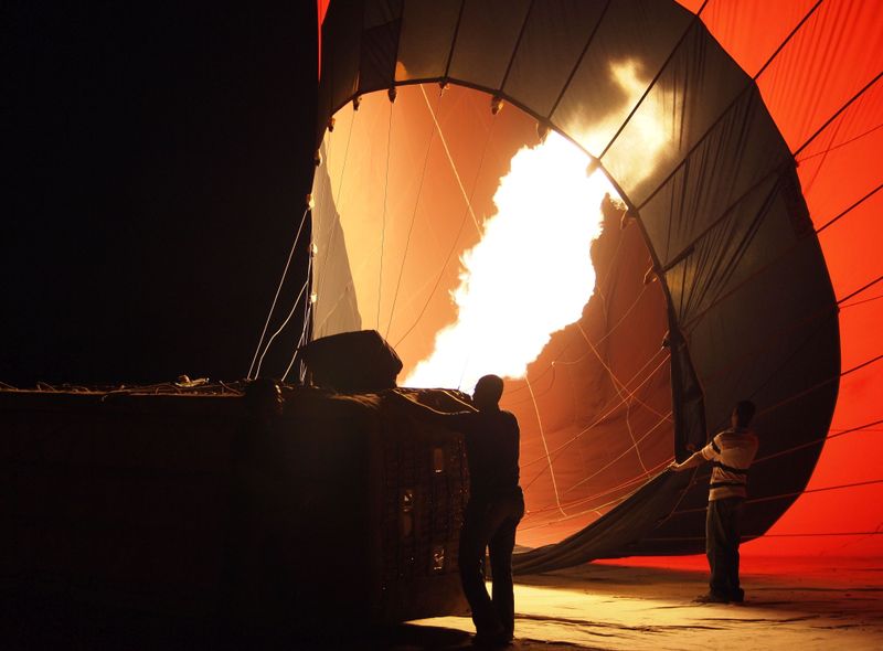 Egypte groepsreis luchtballon