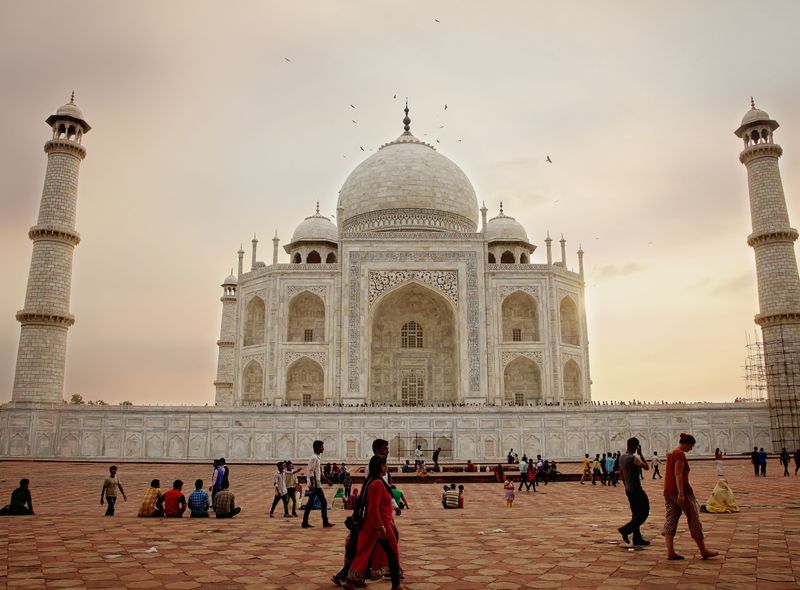 Groepsreis jongerenreis India Taj Mahal in Agra