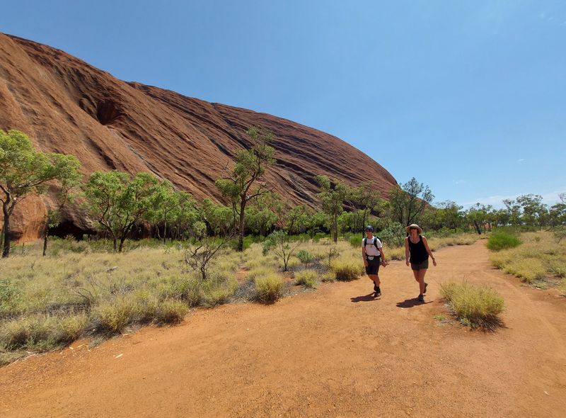 Groepsreis Australië Uluru Base Hike