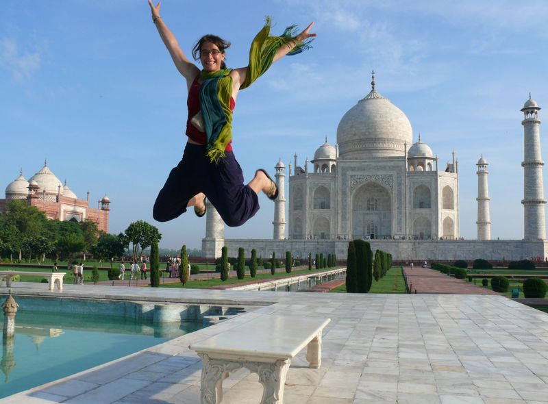 Groepsreis jongerenreis India Taj Mahal in Agra