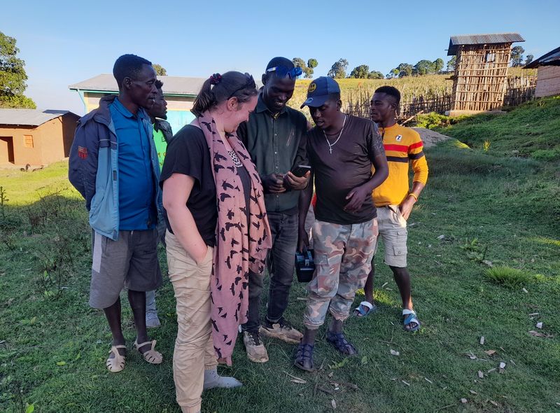 Groepsreis Ethiopië lokale ontmoeting