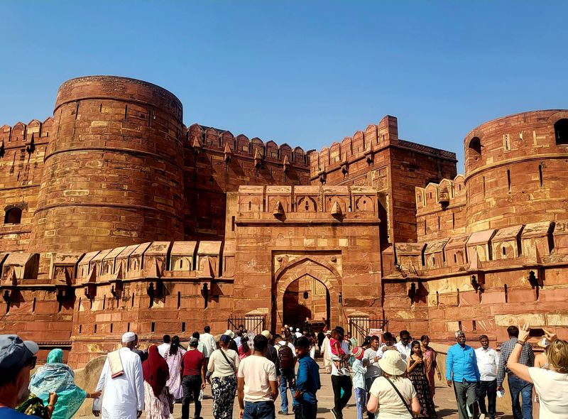 Groepsreis India Fort in Agra