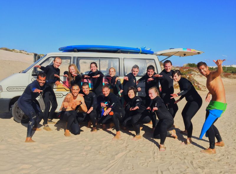 Groepsreis Portugal surf & dive surfen
