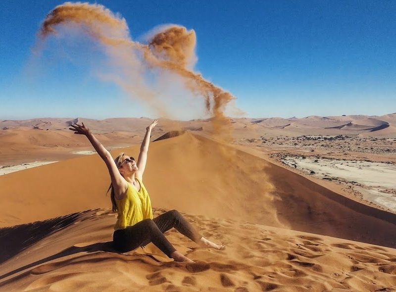 Groepsreis Namibië &amp; Zuid-Afrika zandduinen Namibwoestijn