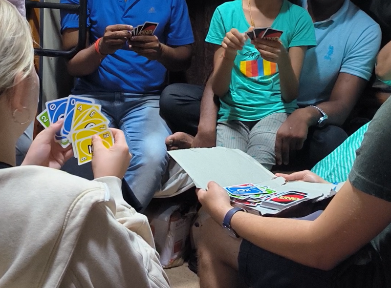 Groepsreis India lokale ontmoeting op de trein