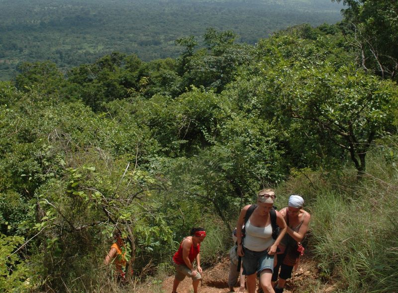 Groepsreis Ghana wandelen in de bergen