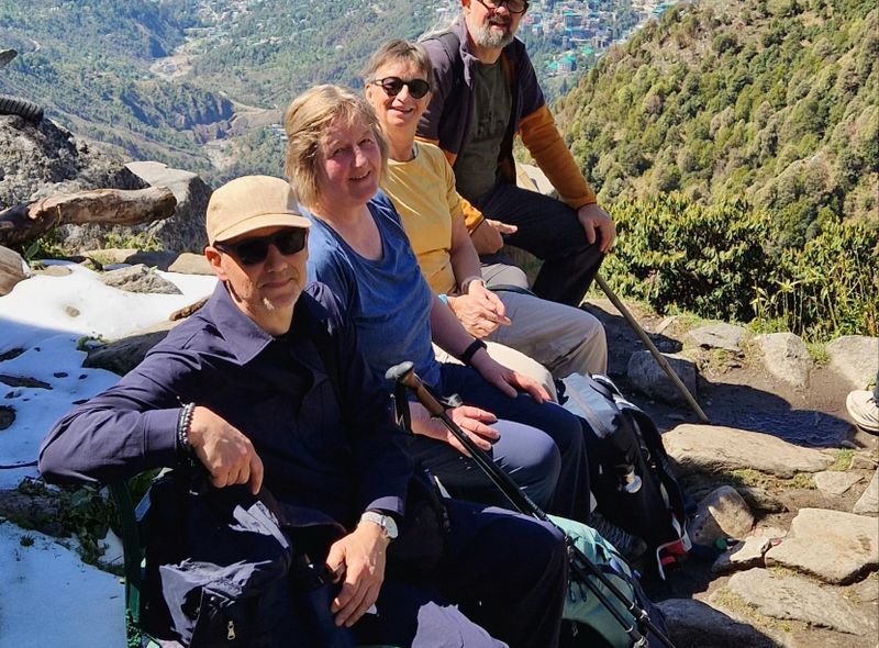 Groepsreis India McLeod Ganj wandeling