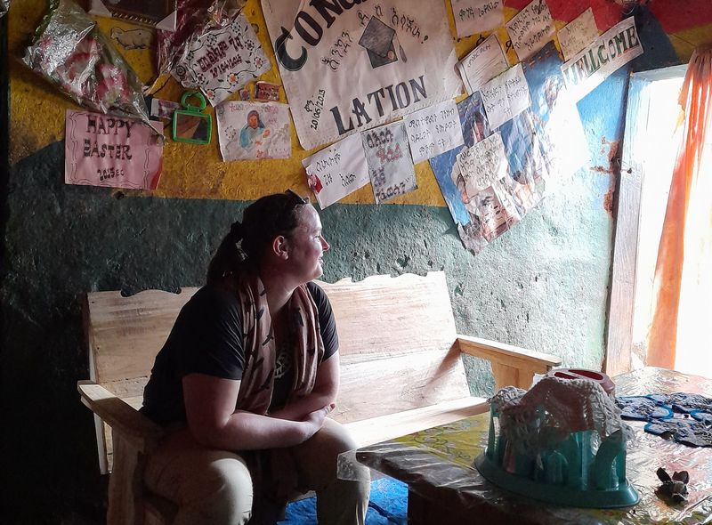 Groepsreis Ethiopië thuis uitgenodigd voor koffie