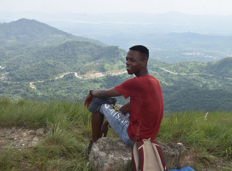 Groepsreis Ghana uitzicht na een wandeling