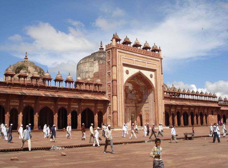 Groepsreis India noorden moskee van Fatehpur Sikri