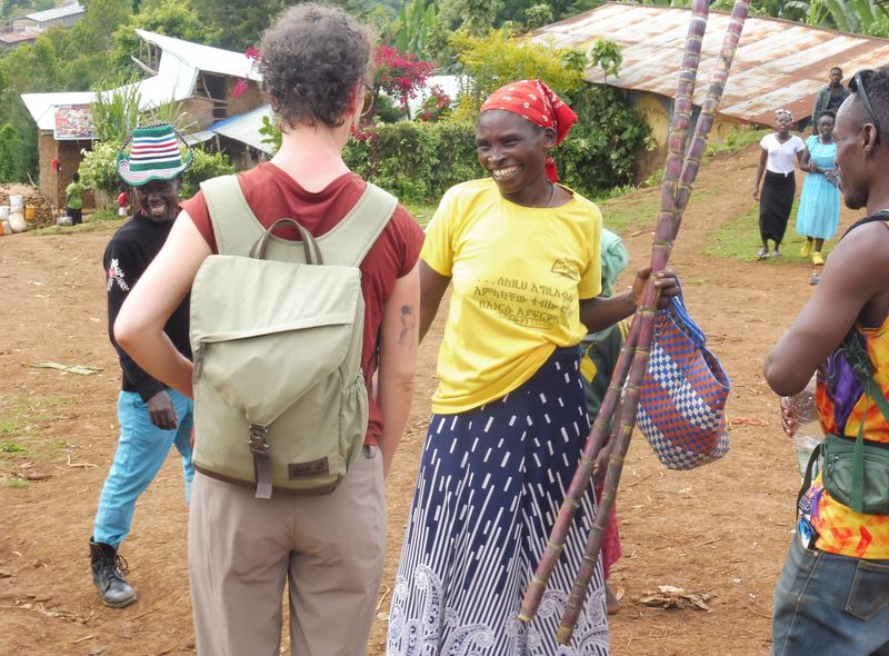 Groepsreis Ethiopië lokale ontmoeting