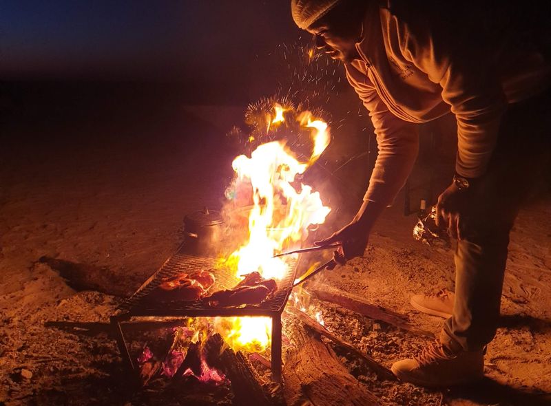 Groepsreis Botswana bush braai