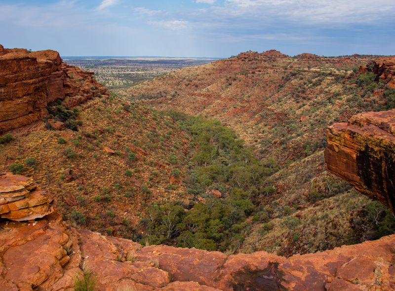 Groepsreis Australië Kings Canyon Rim Hike