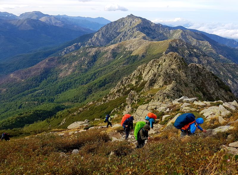 Groepsreis Corsica - GR-20 trekking - Frankrijk jongerenreis