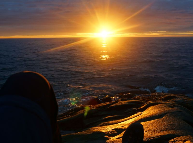 Groepsreis Canada - jongerenreis - zonsondergang