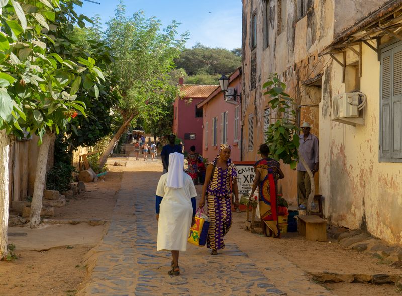 Groepsreis Senegal straatbeeld