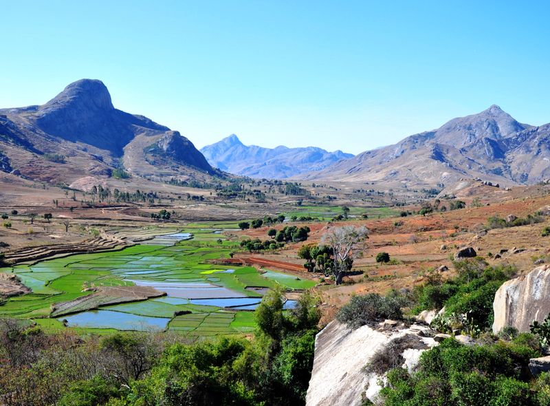 Groepsreis Madagascar landschap