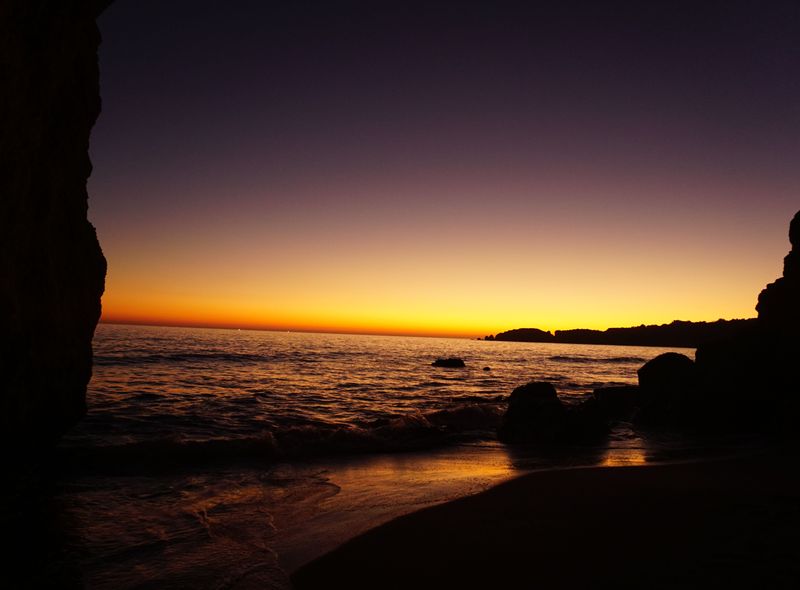 Groepsreis Portugal surf &amp; dive zonsondergang