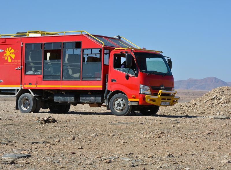 Groepsreis Comfort truck transport Sunway Safari&#039;s