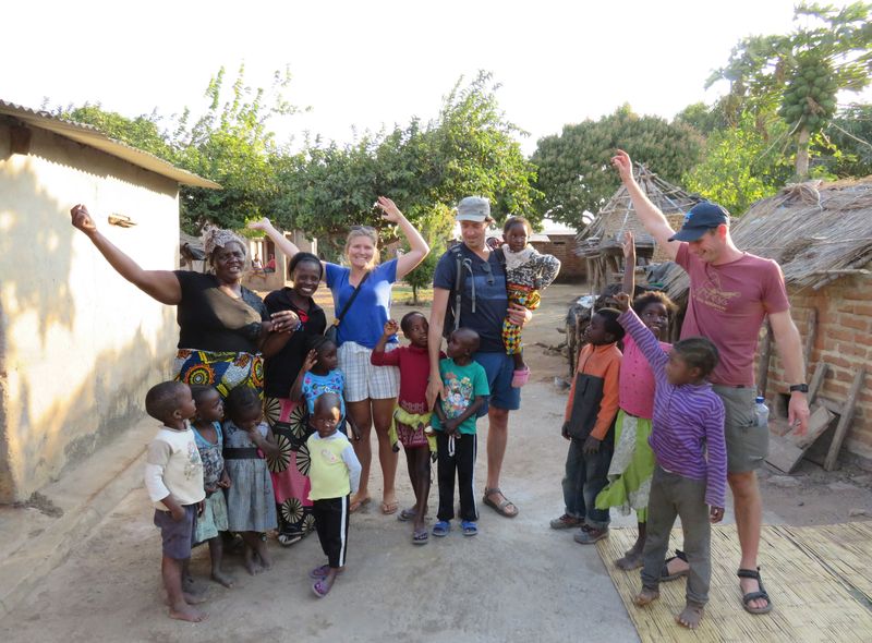 Zambia groepsreis lokale ontmoeting Katete