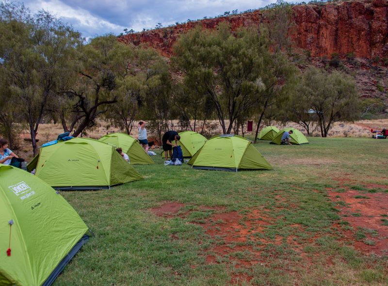 Groepsreis Australië tenten kamperen