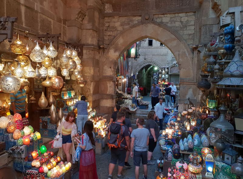 Groepsreis Egypte souvenirs in Caïro