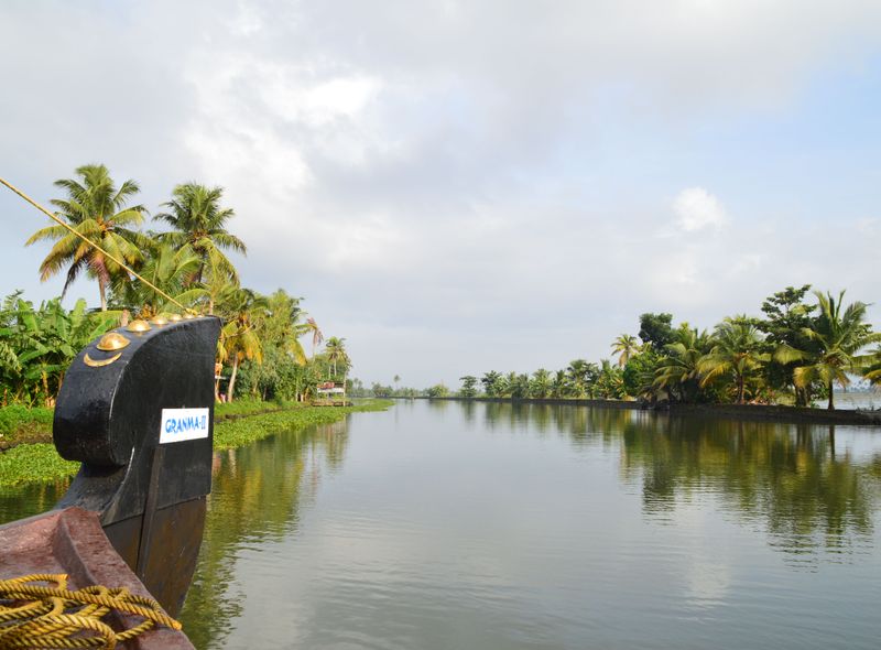 Zuid-India groepsreis woonboot in Alleppey