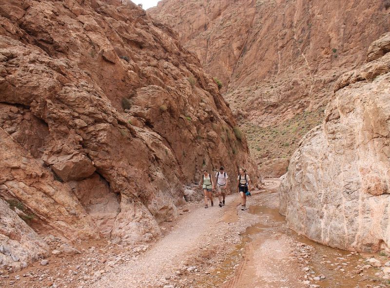 Groepsreis Marokko wandeltocht kloof